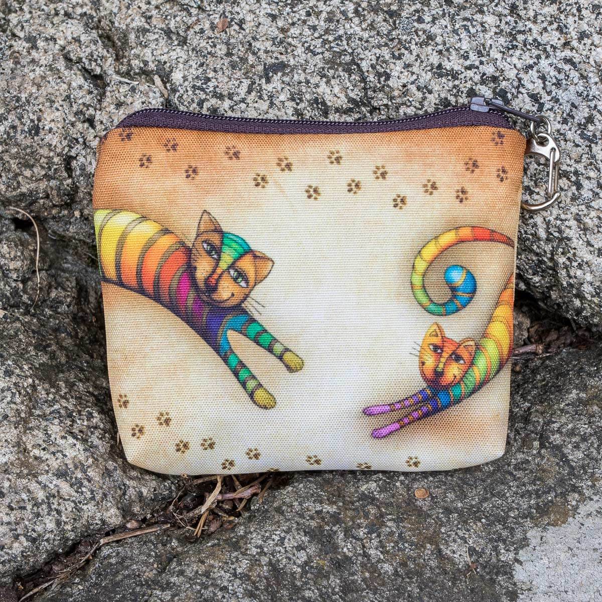 Peněženka Duhová kočka