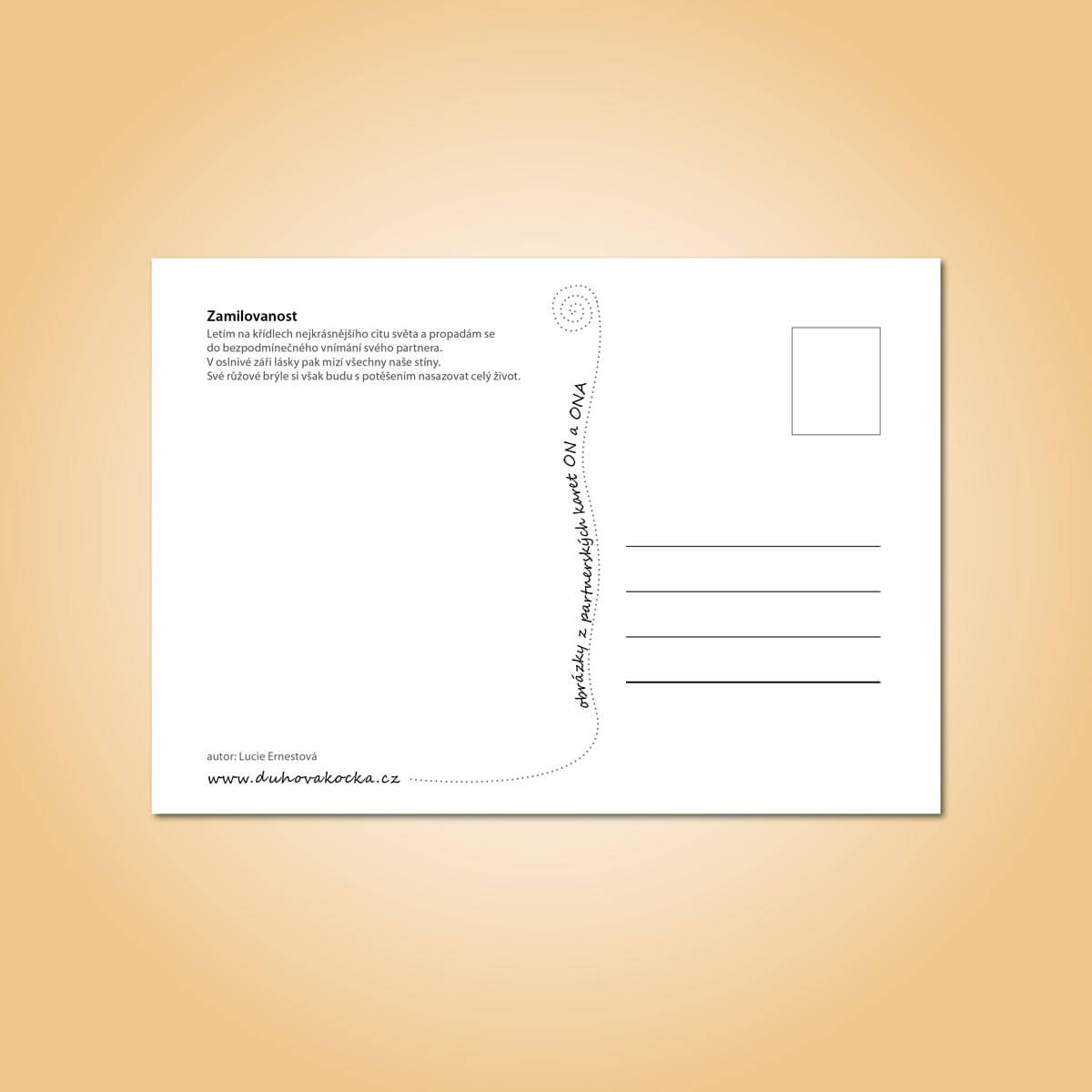 Pohlednice Zamilovanost