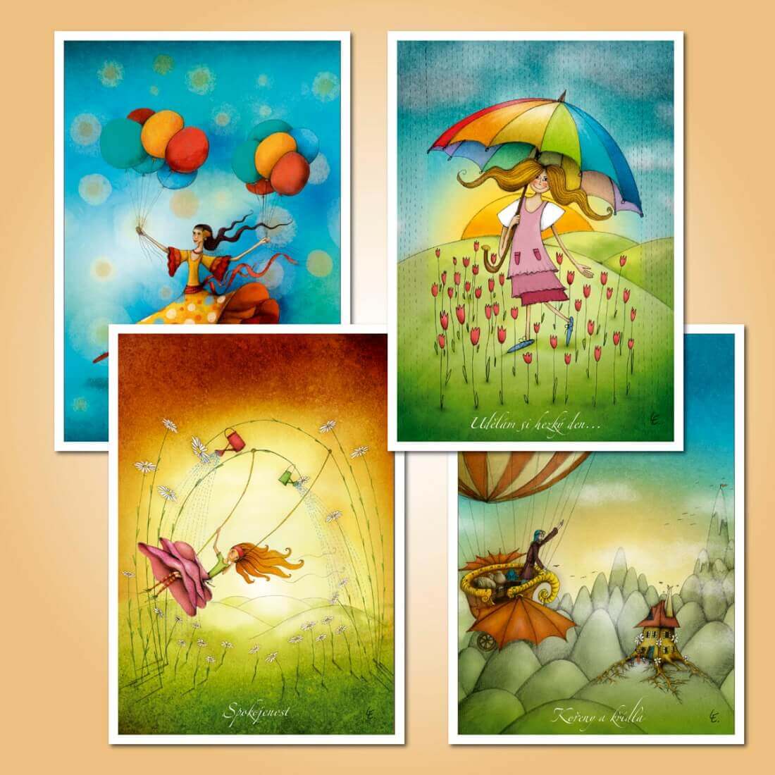 Sada pohlednic Cesta k sobě