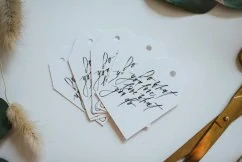Písmo - bílé