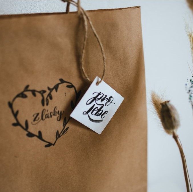 Dárková taška z lásky