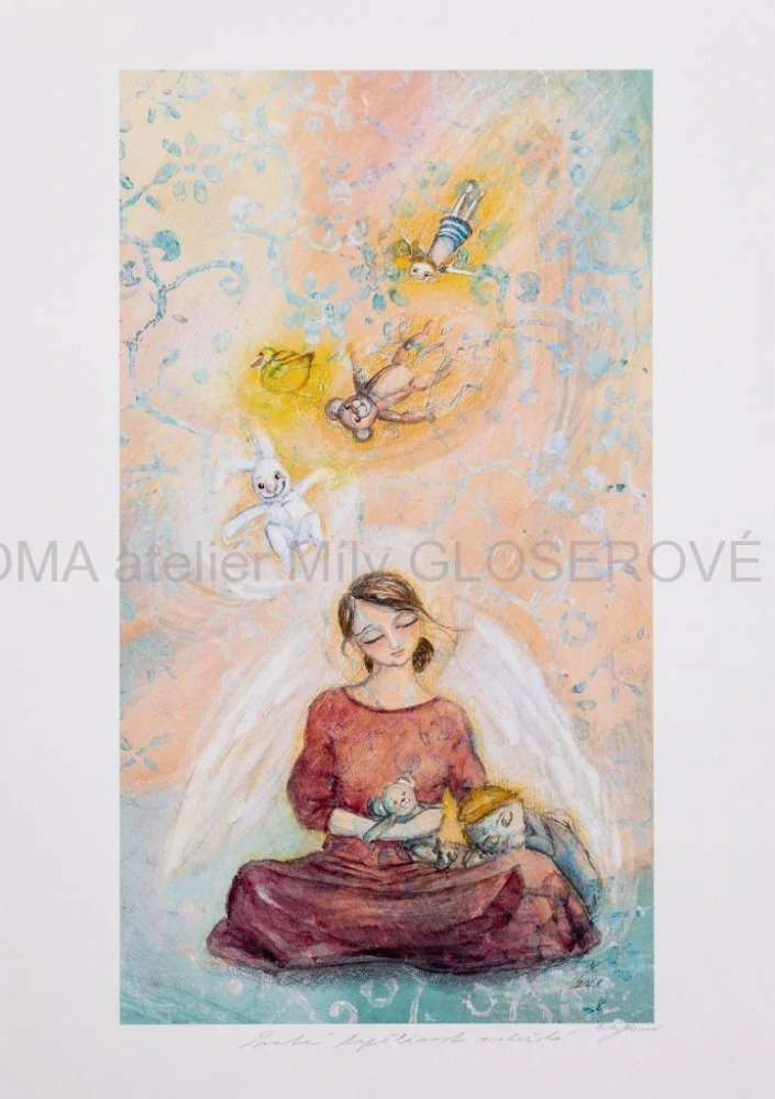 Obraz Svatá trpělivost mateřská