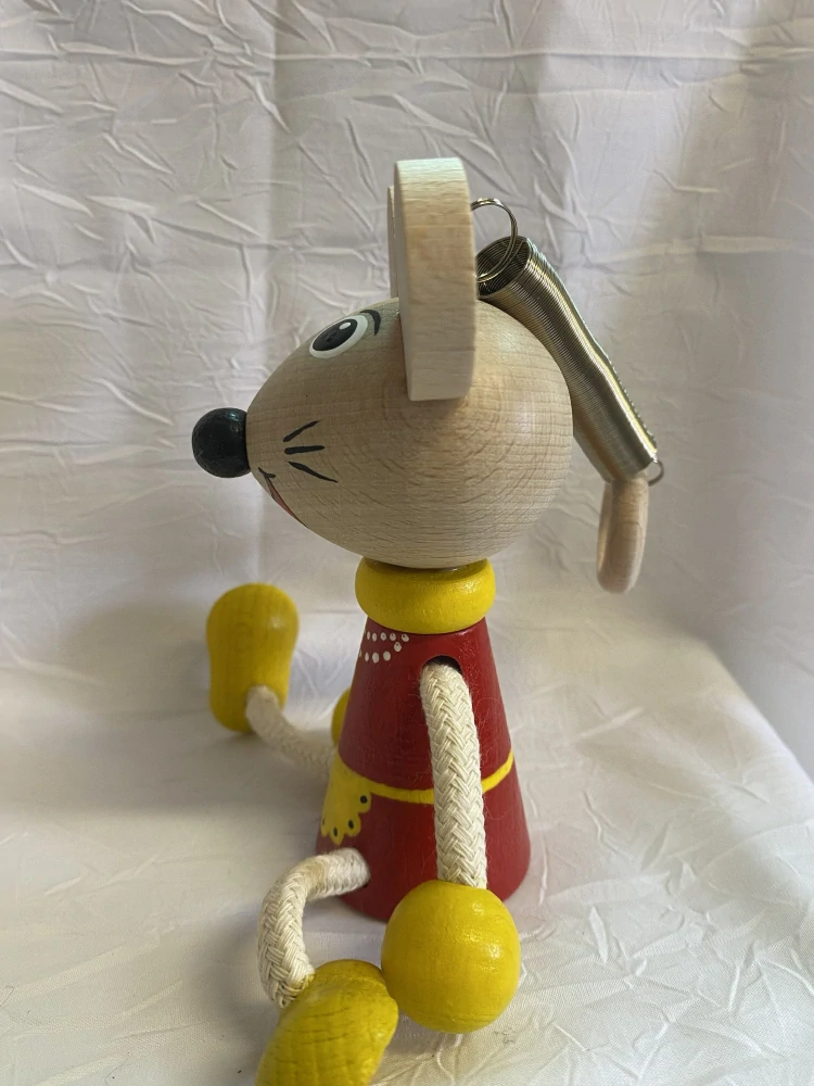 Figurka na pružině - Myška