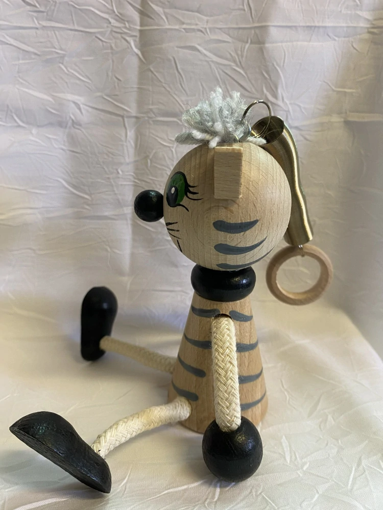 Figurka na pružině - Kočička mouratá