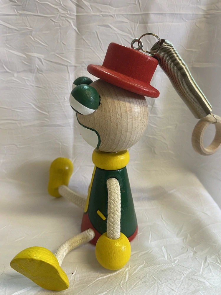 Figurka na pružině - Žabka