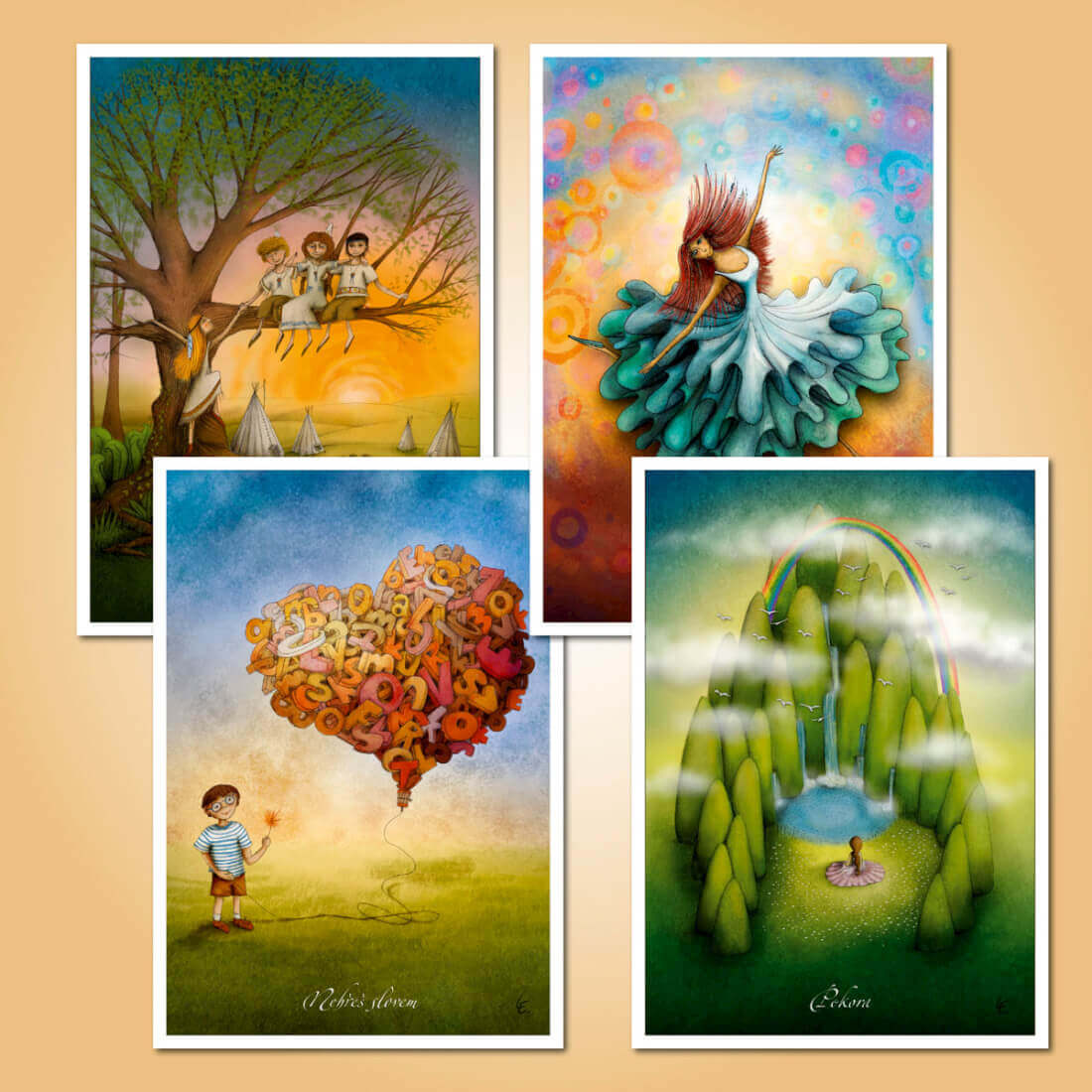 Sada pohlednic Cesta životem