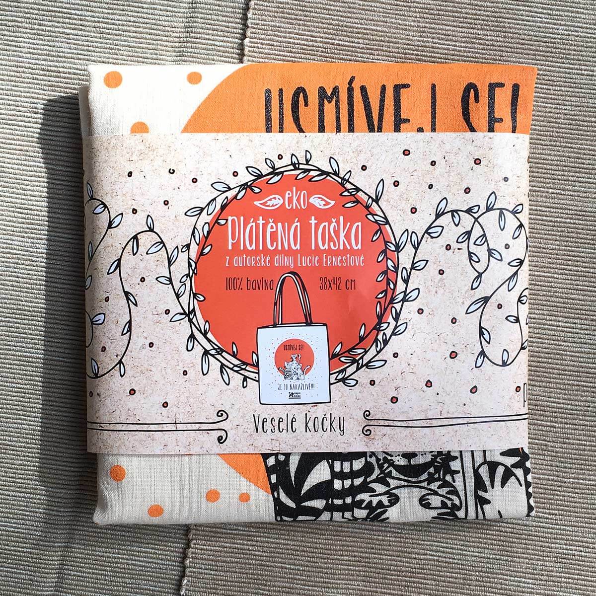 Ekotaška Veselé kočky
