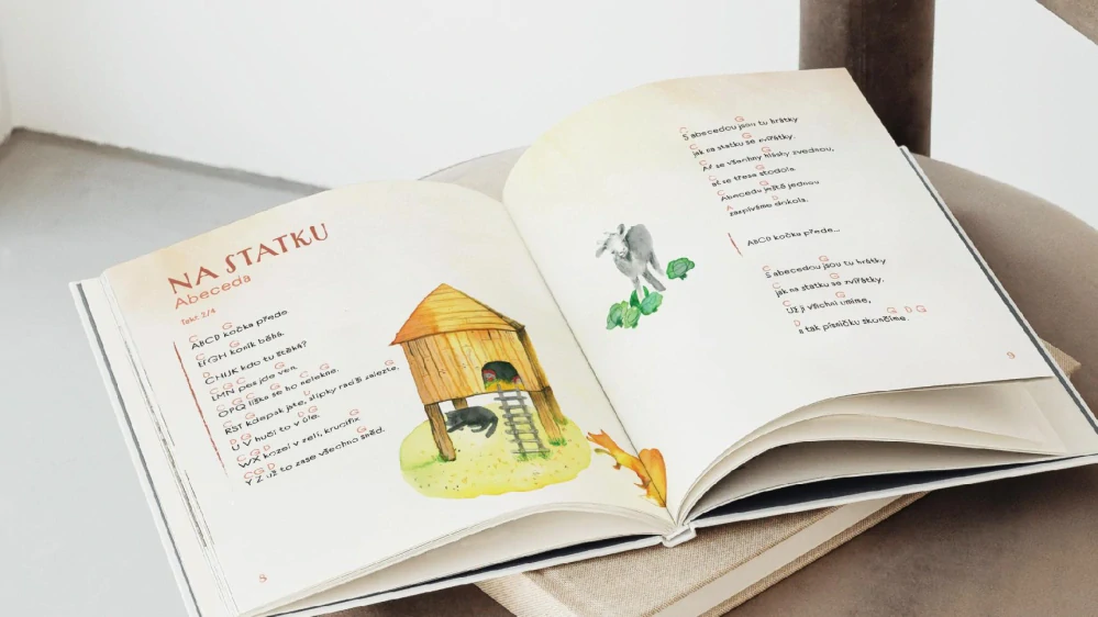 Ilustrovaný zpěvník písní Zpívaná čeština