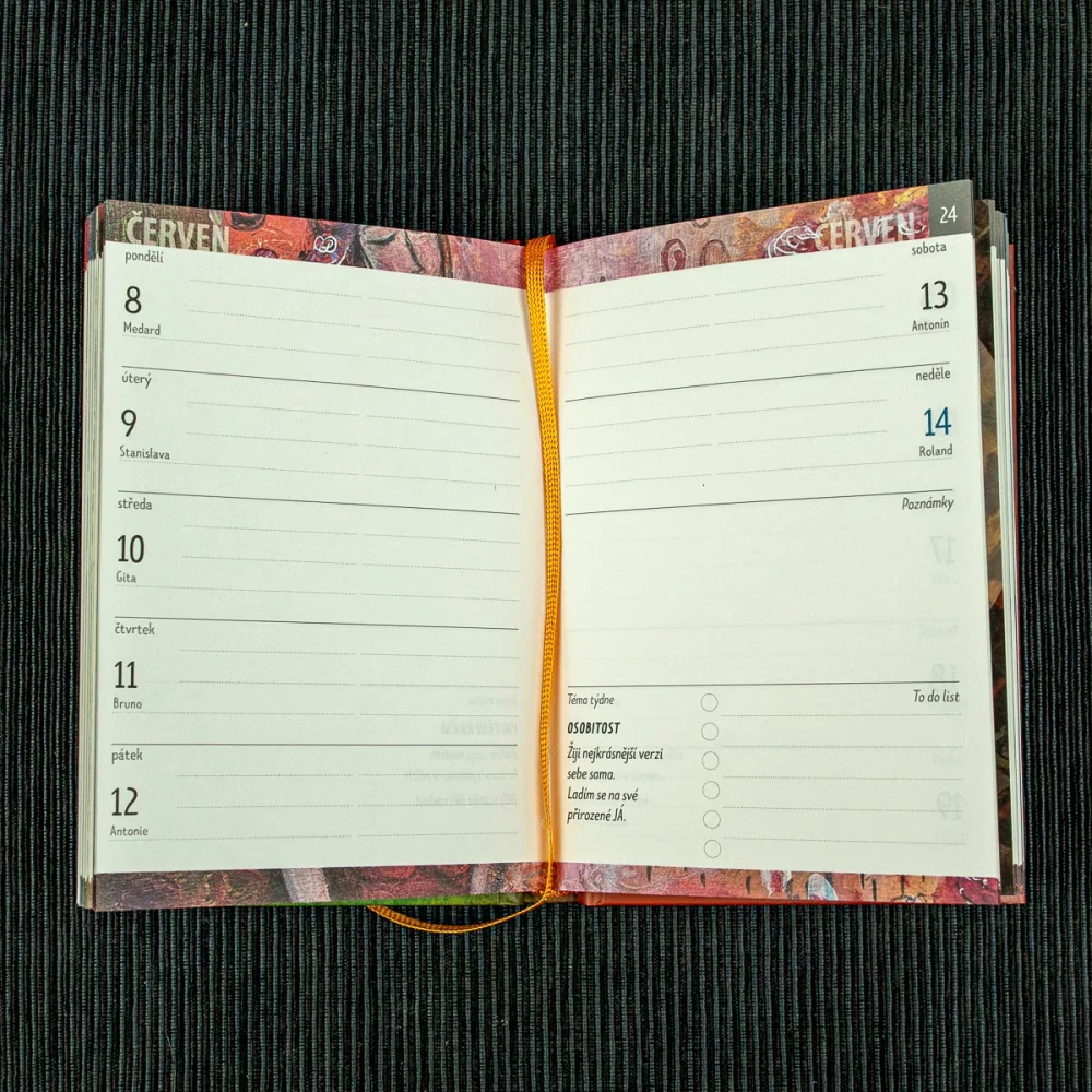 Inspirační minidiář Mandala 2026