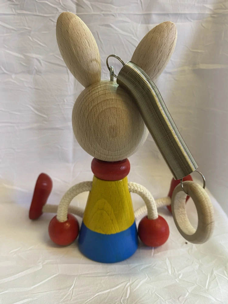 Figurka na pružině - Králík