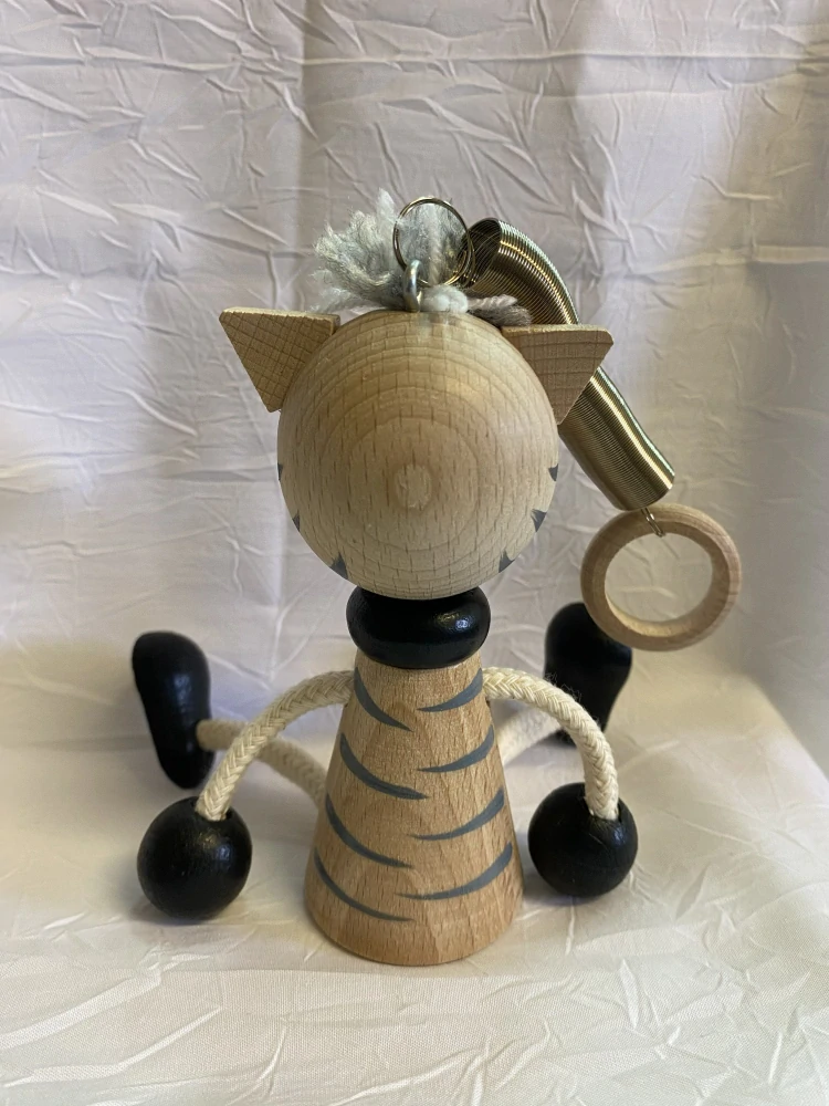 Figurka na pružině - Kočička mouratá