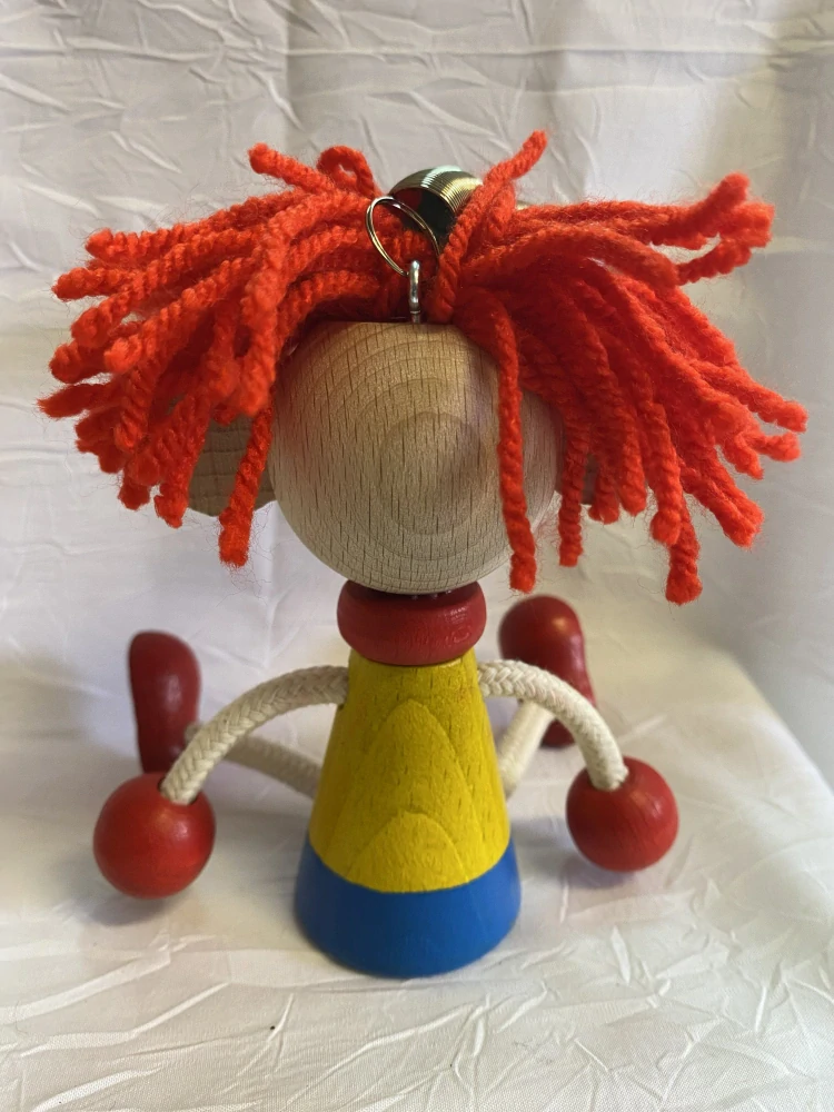 Figurka na pružině - Šašek