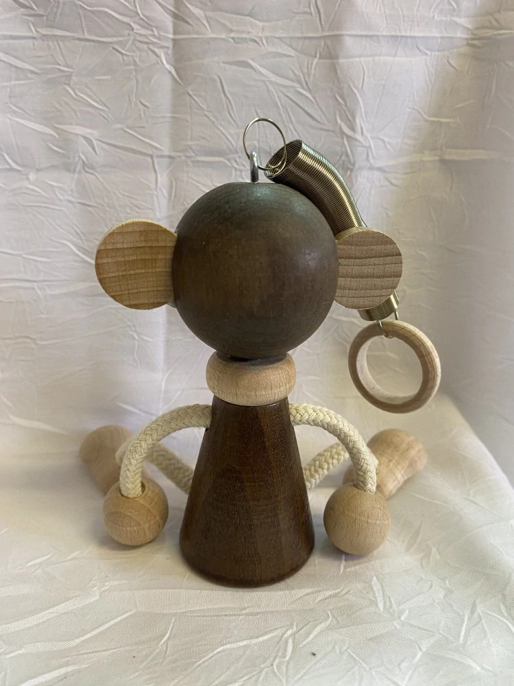 Figurka na pružině - Opice