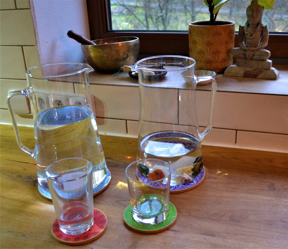 Meditační podtácky 7 barev čaker - celý set