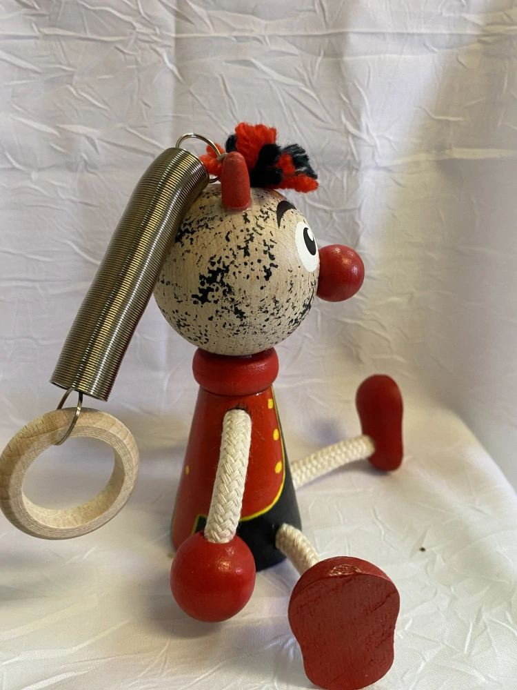 Figurka na pružině - Čert