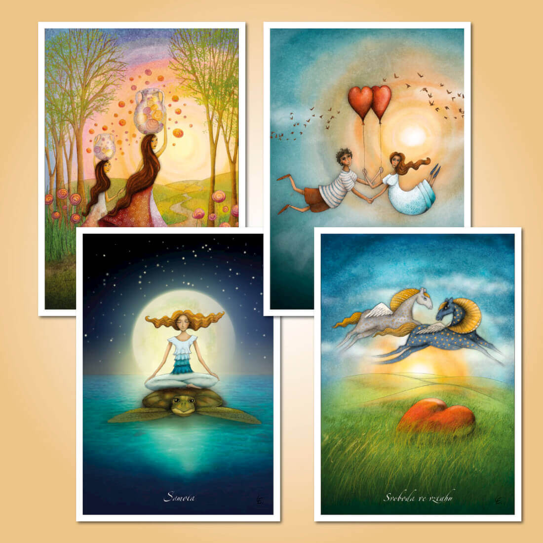 Sada pohlednic Cesta životem