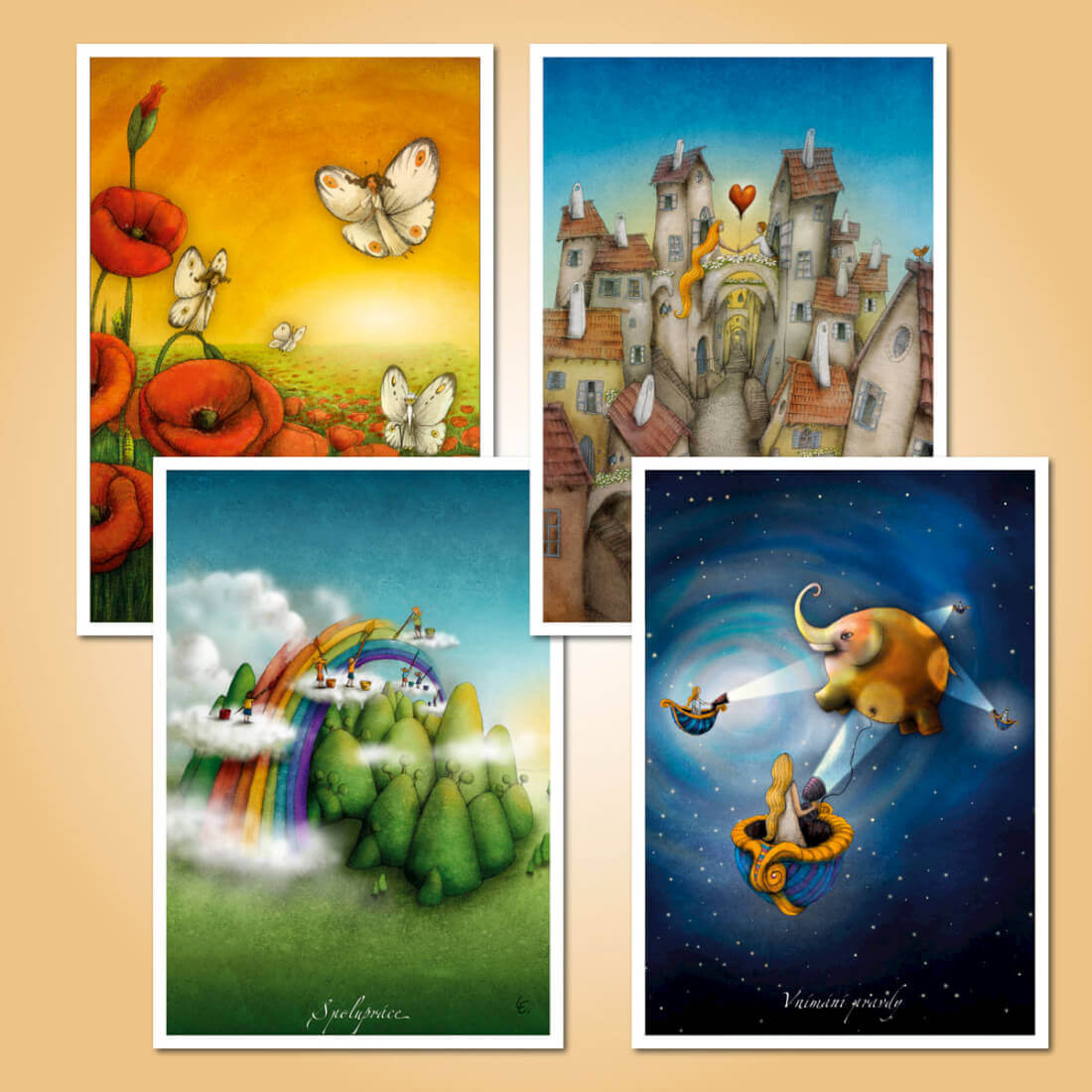 Sada pohlednic Cesta životem