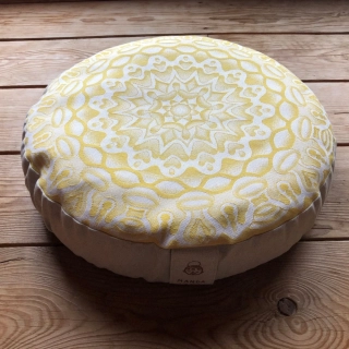 Meditační sedák 7 barev čaker - žlutá