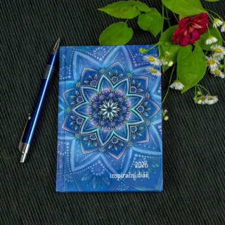 Inspirační minidiář Mandala 2026
