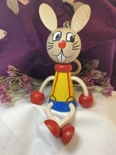 Figurka na pružině - Králík